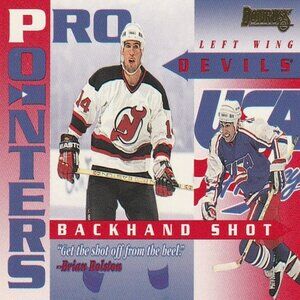 Brian Rolston - 1995 Donruss Pro Pointers Hockey Card